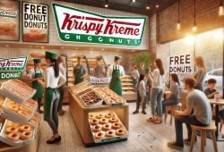 Krispy Krem dará donas GRATIS durante El Buen Fin 2024. ¿Cómo las puedo obtener? Foto: Merca2.0