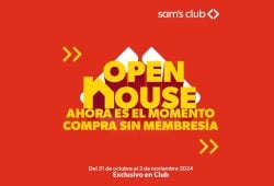 Sam’s Club Open House 2024. Este es el horario de tiendas para las personas SIN MEMBRESÍAS hasta el 3 de noviembre Foto: Especial