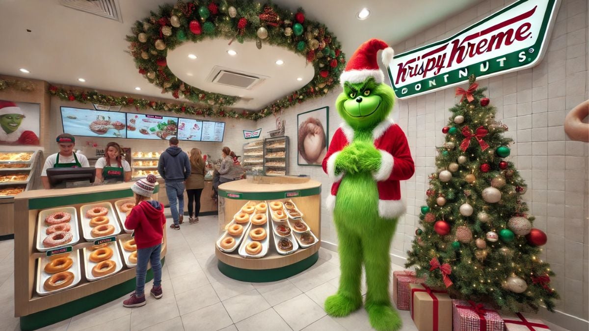 Krispy Kreme lanza su colección navideña de donas ‘Merry Grinchmas’ el 4 de noviembre Foto: Merca2.0