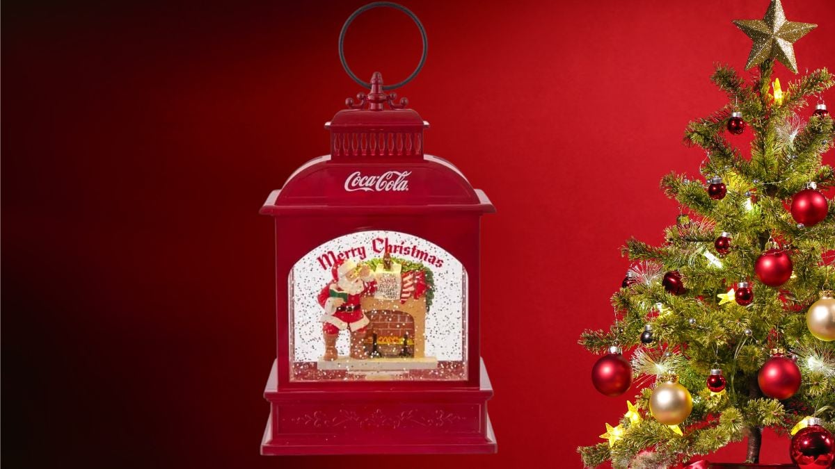 Amazon tiene la linterna Coca Cola de Santa con un increíble descuento Foto: Especial