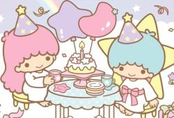 calendario sanrio diciembre little twin stars