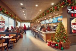 Estos son los nuevos integrantes navideños en el menú de Tim Hortons Foto: Merca2.0