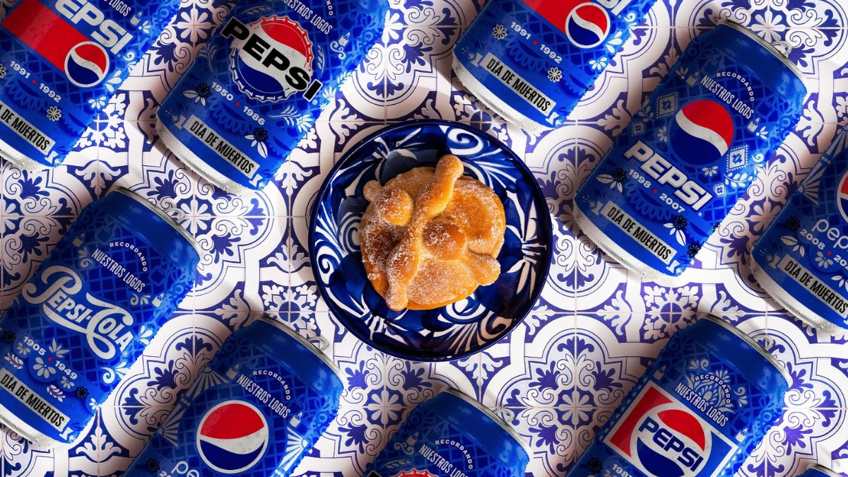 Así celebra Pepsi el Día de Muertos con una edición especial de sus logos clásicos Foto FB: PepsiCo México