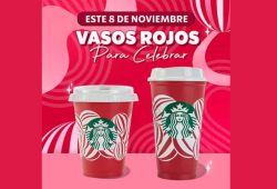 Starbucks regalará VASOS ROJOS de navidad este 8 de noviembre. ¿Cómo los puedes obtener? Foto: Especial