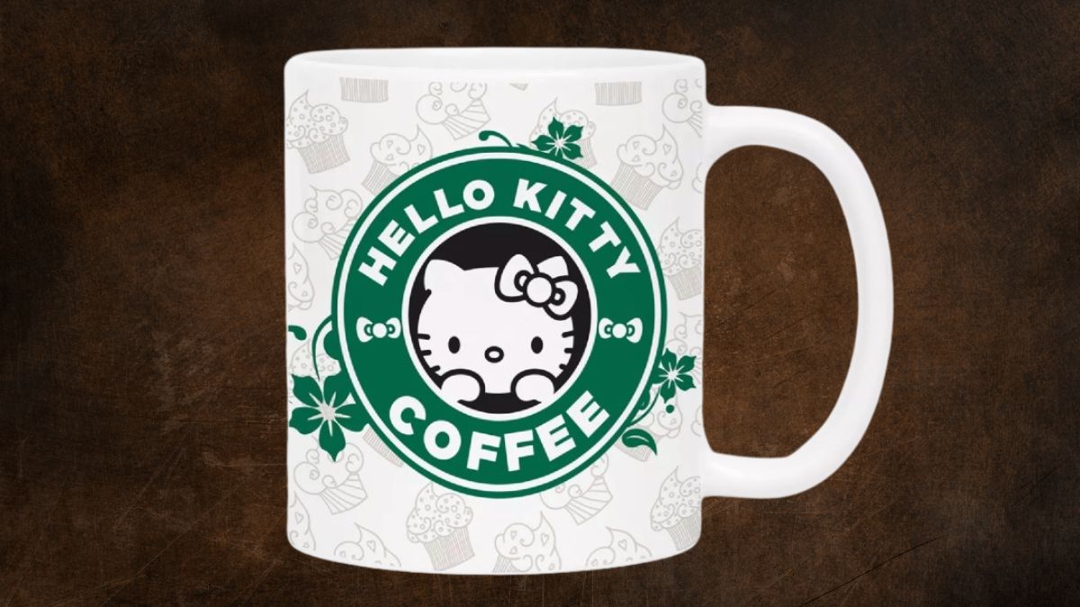 La taza tipo Starbucks de Hello Kitty está en Mercado Libre ¡y con descuento! Foto: Especial