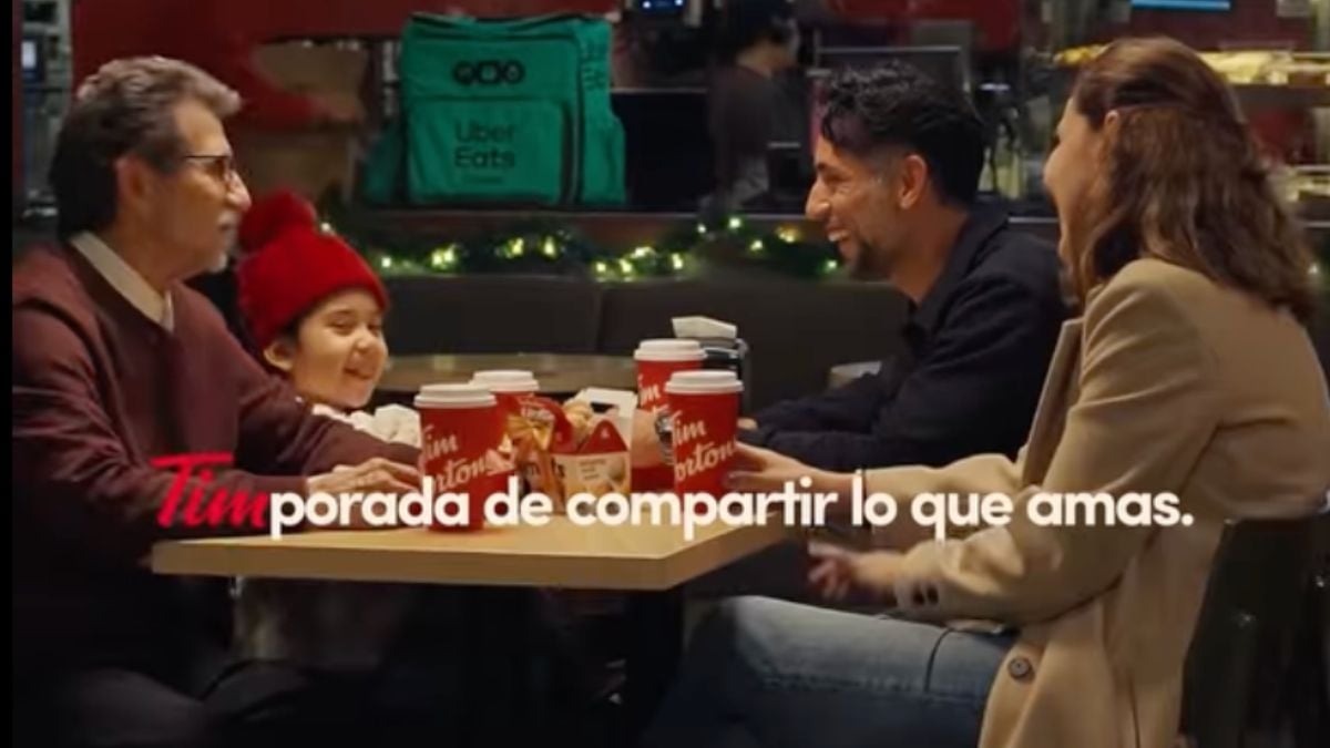 El comercial navideño más tierno de Tim Hortons que te robará el corazón | VIDEO Foto: Especial