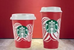 Esto debes comprar para que te regalen tu VASO ROJO navideño Starbucks este 8 de noviembre Foto: Especial