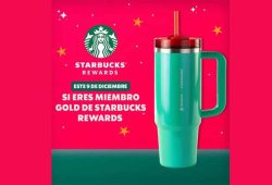 El vaso Stanley navideño de Starbucks llega este 9 de diciembre: Todos los detalles Foto: Especial