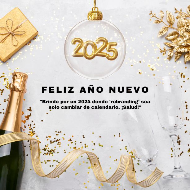 feliz año nuevo 2025 frases imágenes