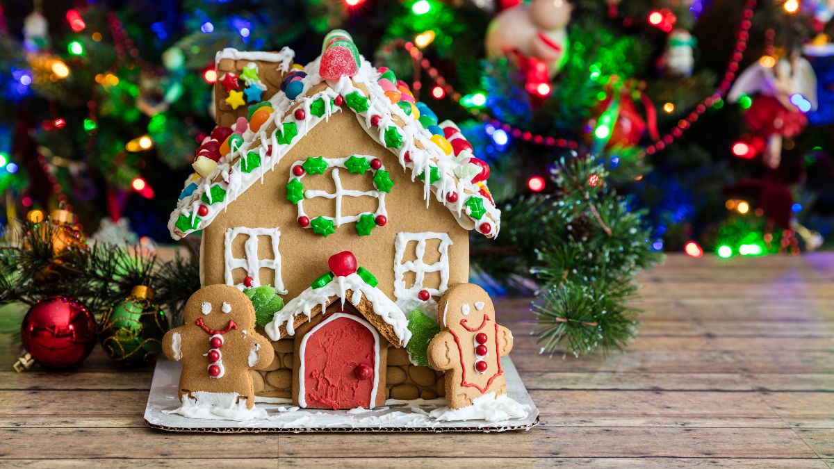 CASA JENGIBRE GALLETAS NAVIDAD PARA DECORAR 2025