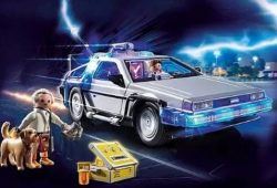 DELOREAN PLAYMOBIL BACK TO THE FUTURE VOLVER AL FUTURO 2025