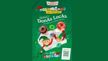 ¡Donas locas de Navidad en Krispy Kreme! Solo el 14 y 15 de diciembre Foto: Especial