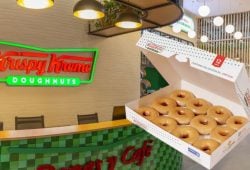 Krispy Kreme will give you 12 free donuts! So you can take advantage of the offer