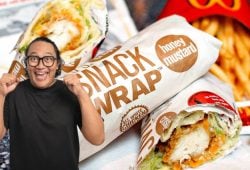 ¡Es oficial! McDonald's traerá de regreso al Snack Wrap en 2025