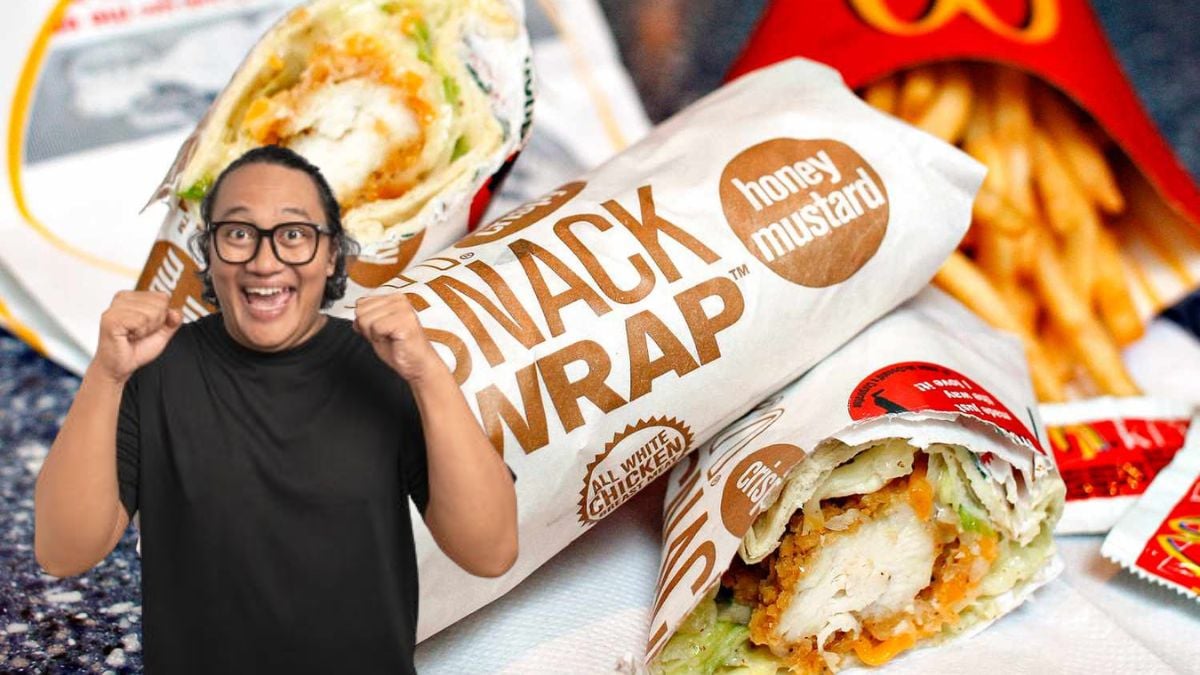 ¡Es oficial! McDonald's traerá de regreso al Snack Wrap en 2025