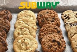 Subway is giving away cookies on National Cookie Day 2024