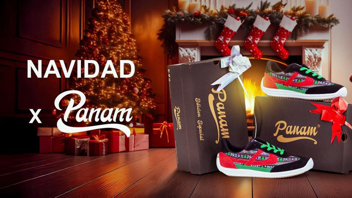 ¡Espectaculares! Descubre los tenis Navidad x Panam, su precio y dónde comprarlos Foto: Especial