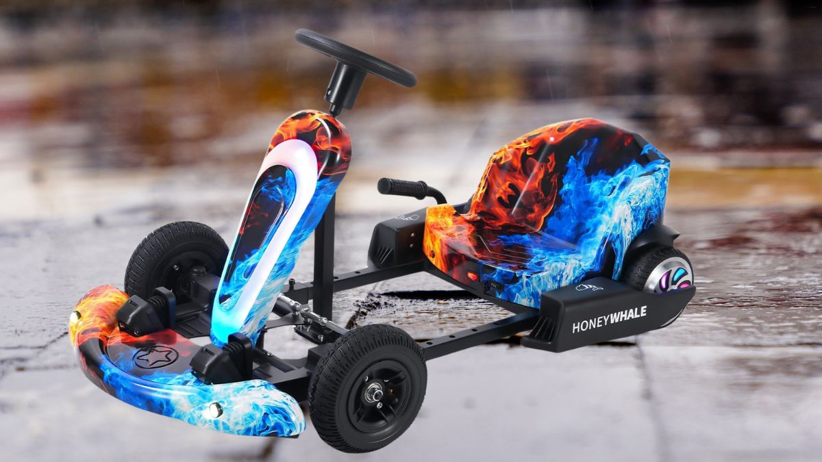 ¡Diversión sobre ruedas! Go Kart eléctrico para niños con descuento espectacular en Amazon Foto: Especial