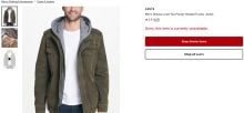 The model of the Levi’s jacket worn by the alleged shooter Luigi Mangione is sold in all stores