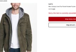 The model of the Levi’s jacket worn by the alleged shooter Luigi Mangione is sold in all stores