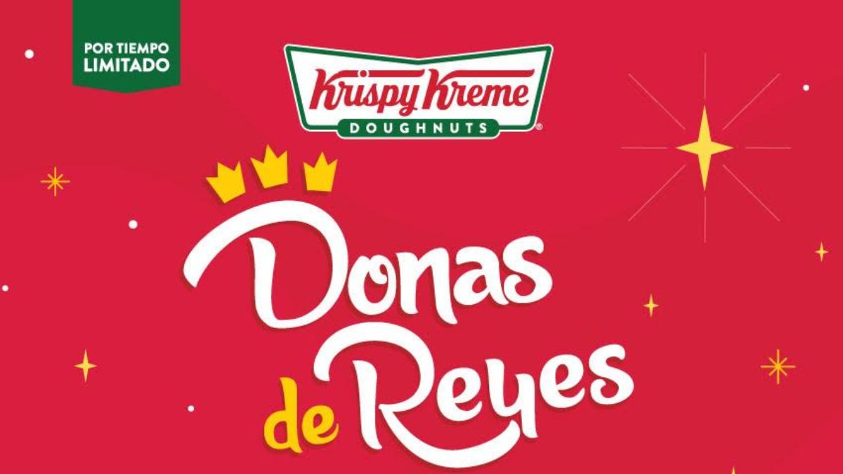 Krispy Kreme celebra el Día de Reyes con Donas inspiradas en la rosca tradicional Foto: Especial