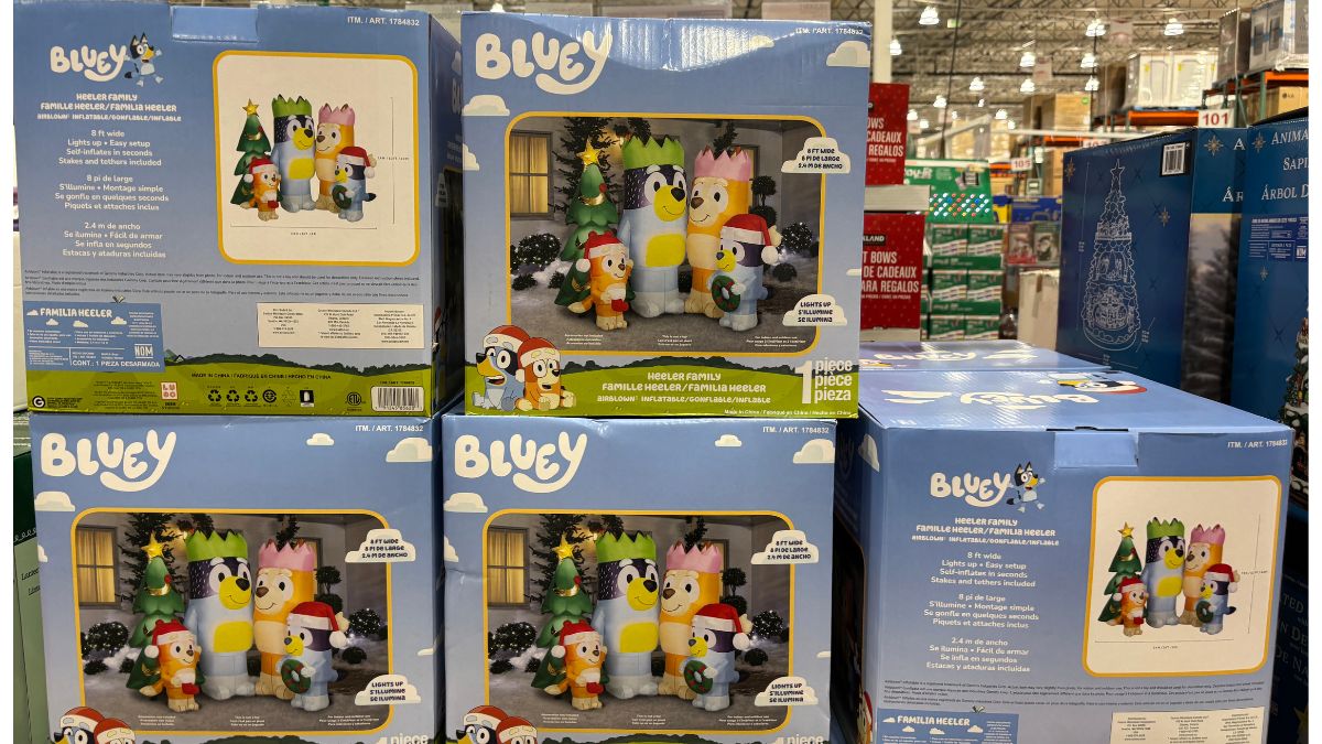 Bluey y Bingo llegan a Costco: Celebra la Navidad 2024 con ellos Foto: Antonio Miranda