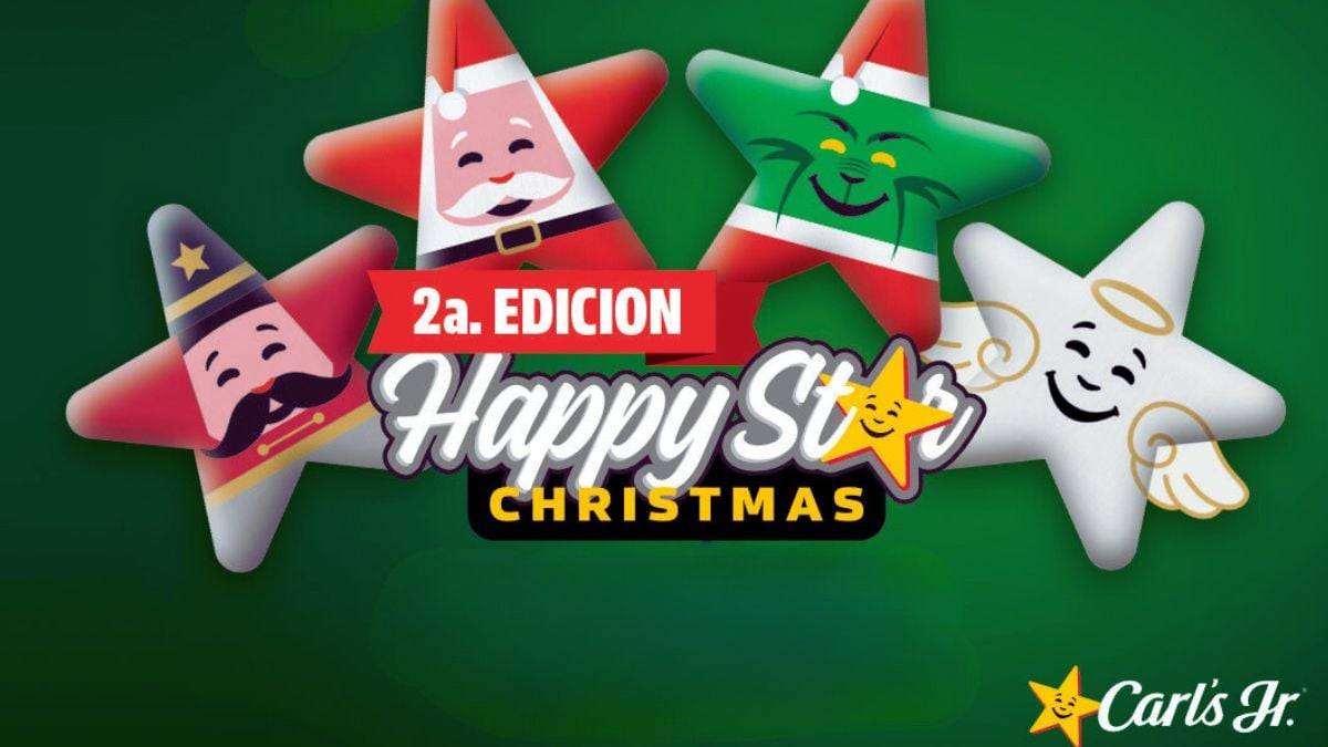 Las estrellas navideñas de Carl’s Jr. que están conquistando la temporada Foto. Especial