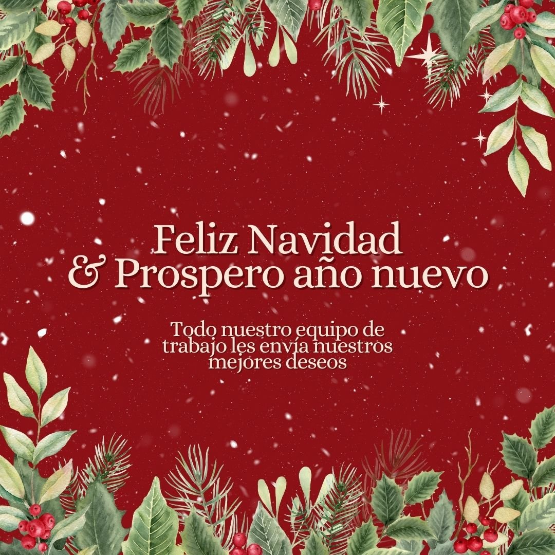 Imágenes con frases y mensajes de Feliz Navidad y Año Nuevo 2025 para clientes