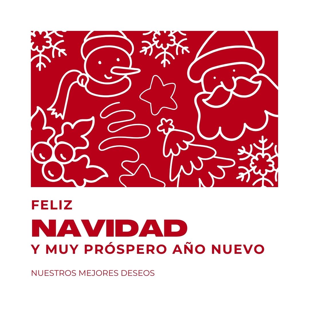 Imágenes con frases y mensajes de Feliz Navidad y Año Nuevo 2025 para clientes