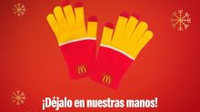 Estos son los increíbles guantes que tendrá McDonald’s el 10 de diciembre Foto: Especial