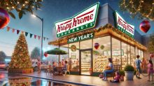 Krispy Kreme lanza 'Sabores del Nuevo Año' con chocolate Turín: Edición limitada Foto: Merca2.0