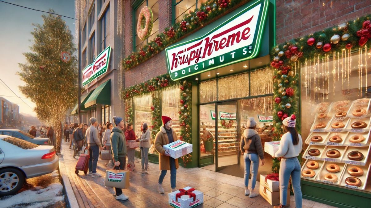 Krispy Kreme sorprende con vasos navideños gratis: ¿Cómo lo puedes obtener? Foto: Merca2.0