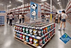 ¡Mantén tus pies calientes! Las calcetas de Snoopy en Sam’s Club están a precio increíble Foto: Merca2.0