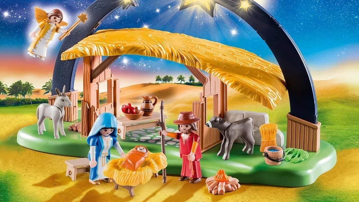 playmobil navideño nacimiento 2025