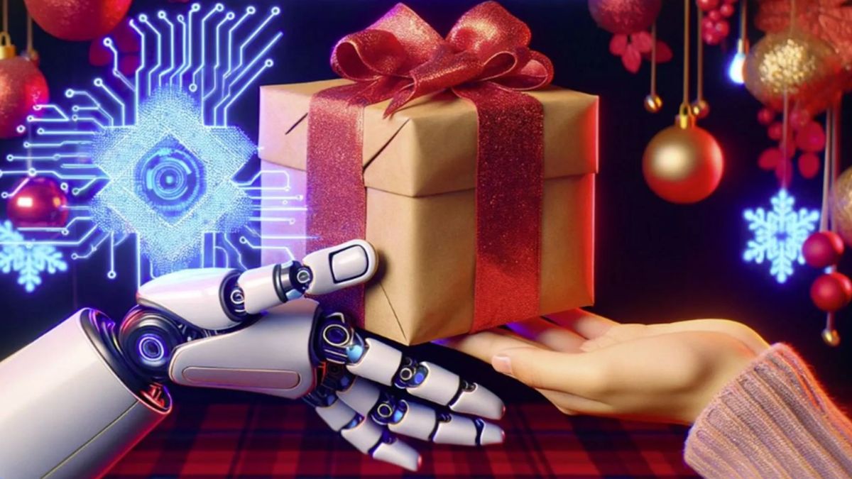 Cómo la inteligencia artificial está revolucionando los regalos navideños en 2024 Foto: Especial