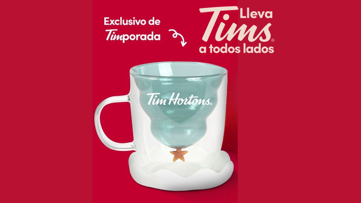 Tim Hortons sorprende con su taza navideña y más: Colección desde el 13 de diciembre Foto: Especial