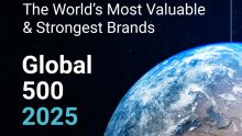 These are the 500 most valuable brands according to the Brand Finance 2025 ranking