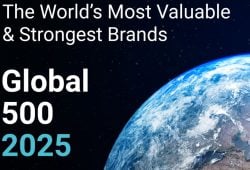 These are the 500 most valuable brands according to the Brand Finance 2025 ranking