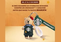 ¡Día del Croissant 2025! Starbucks tendrá el llavero Bearista para celebrar esta fecha Foto: Especial