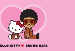 BRUNO MARS HELLO KITTY 2025