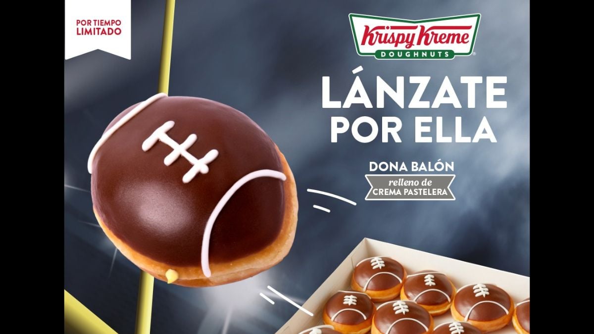 Las donas del Super Bowl 2025 ya están en Krispy Kreme: Conoce los detalles Foto: Especial 