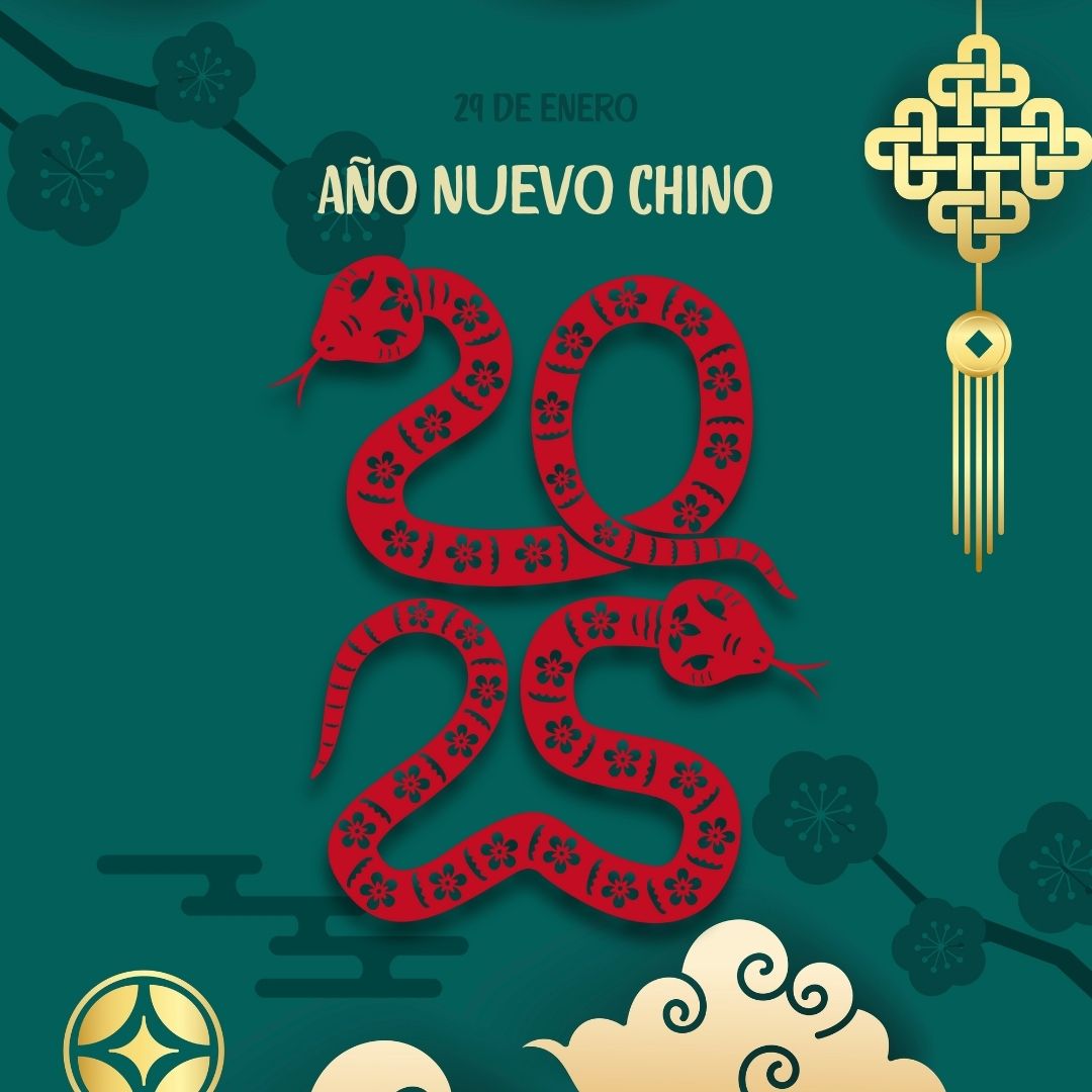 FELIZ AÑO NUEVO CHINO AÑO NUEVO LUNAR 2025