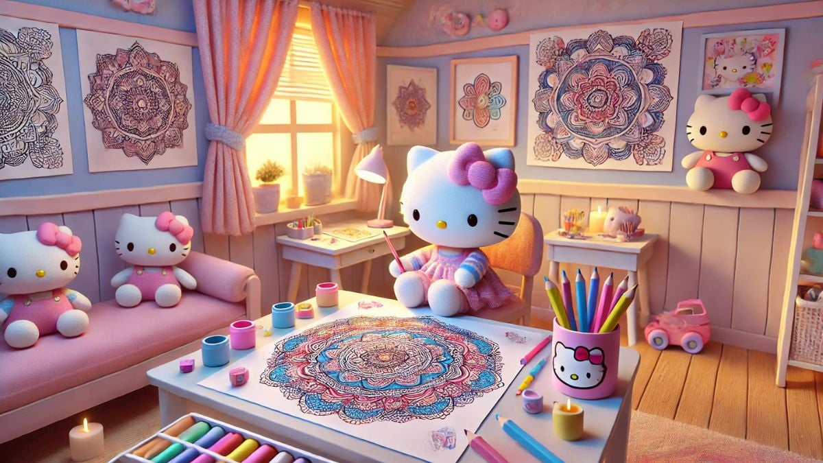 HELLO KITTY MANDALAS 2025