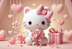 HELLO KITTY SANRIO SAN VALENTÍN 2025 15 DE FEBRERO