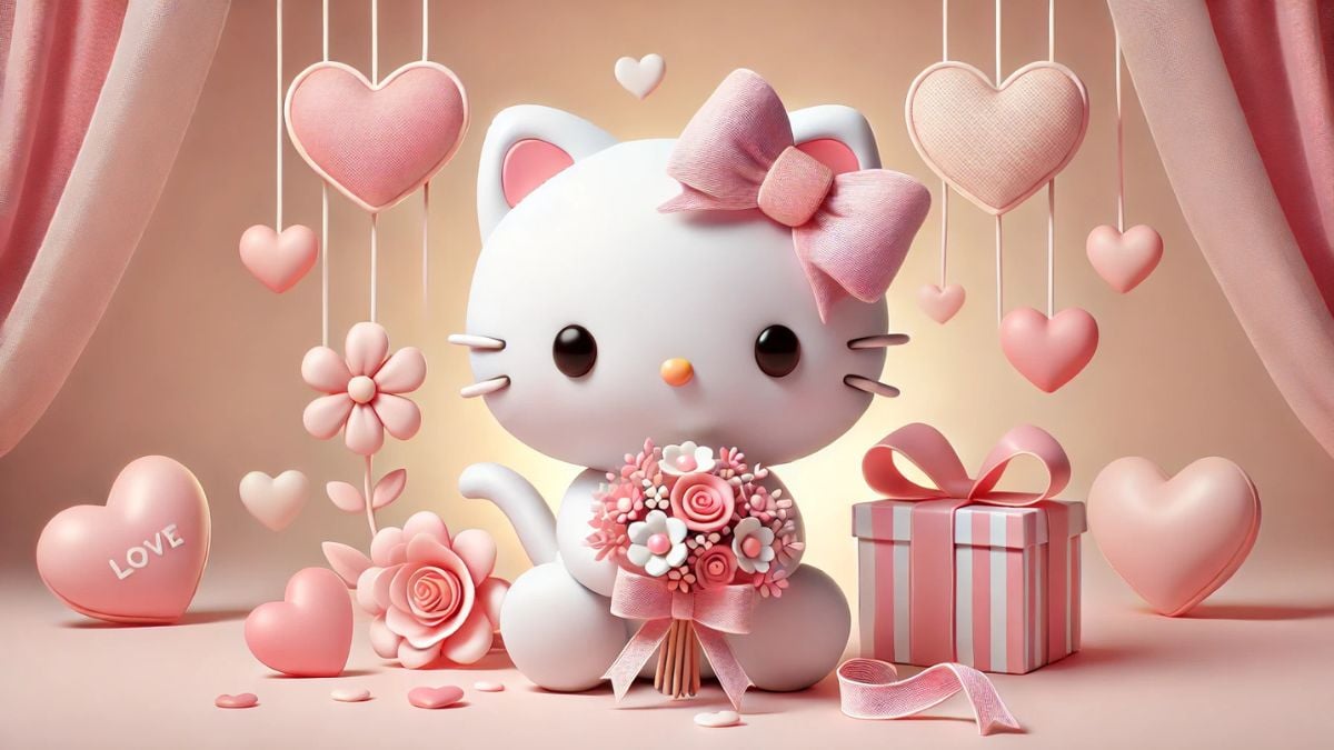 HELLO KITTY SANRIO SAN VALENTÍN 2025 15 DE FEBRERO