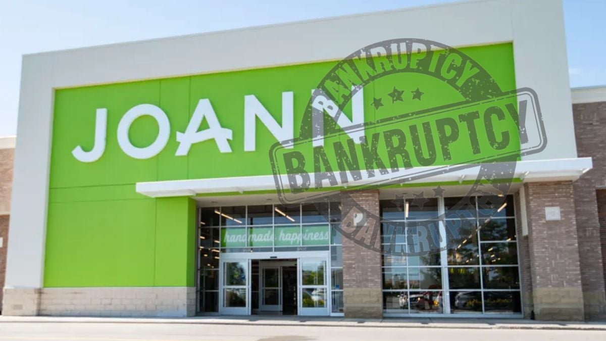 Joann declares bankruptcy again! Will the stores close? This we know