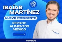 Isaías Martínez asume como presidente de PepsiCo Alimentos México Foto: Especial