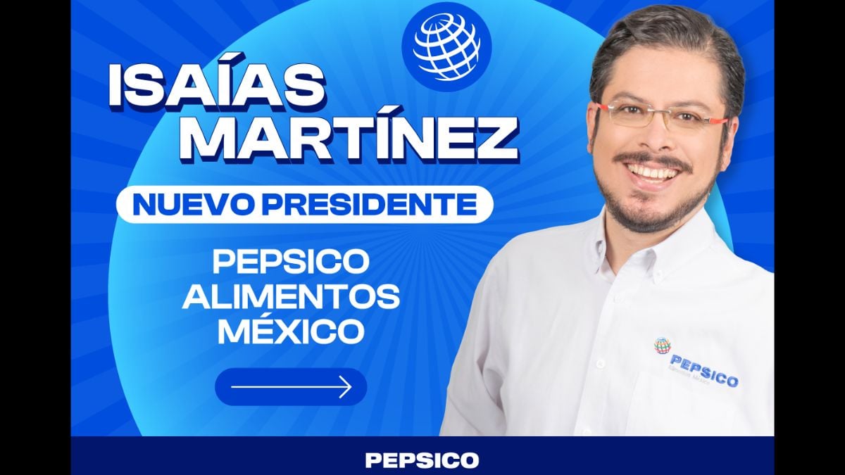 Isaías Martínez asume como presidente de PepsiCo Alimentos México Foto: Especial