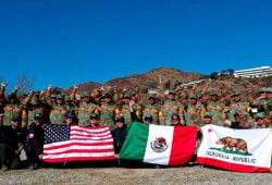 Mexico sends firefighters to fight California fires: PHOTOS