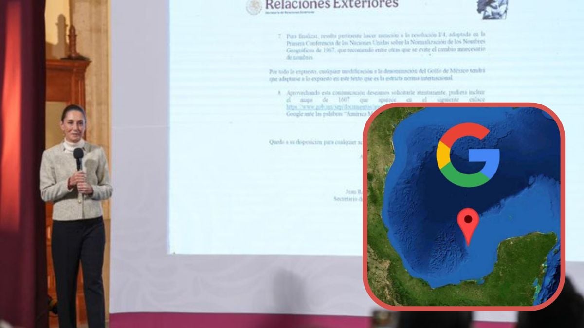 President of Mexico sent this letter to Google for the renaming of the Gulf of Mexico to the Gulf of America